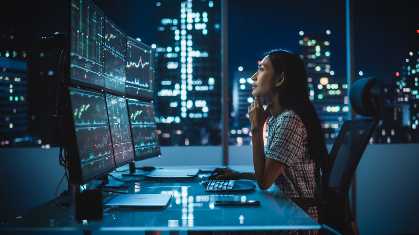 Trader maintaining emotional discipline in volatile markets